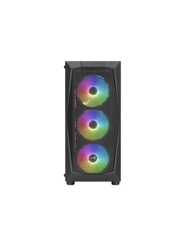 AeroCool Falcon ARGB - mid tower - ATX - Kabinett - Tower - Svart