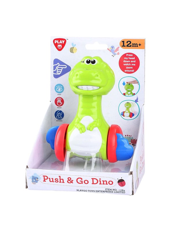 PLAY - Push and Go Dino Figure