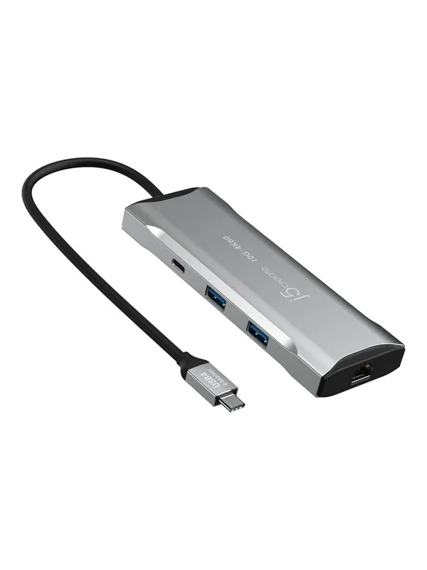 j5create JCD393-N - 4K60 Elite USB-C 10Gbps Mini Dock