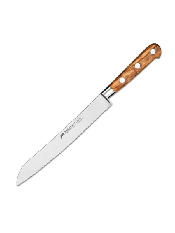 Lion Sabatier Bread knife Ideal Provence 20 cm Steel/Olivewood