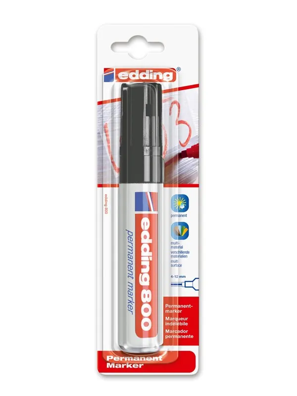Edding e-800 permanent marker black