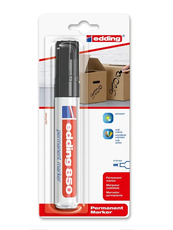 Edding e-850 permanent marker black