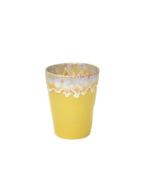 Costa Nova Mug Gres 38 cl 9 x 11.5 cm Yellow Ceramic