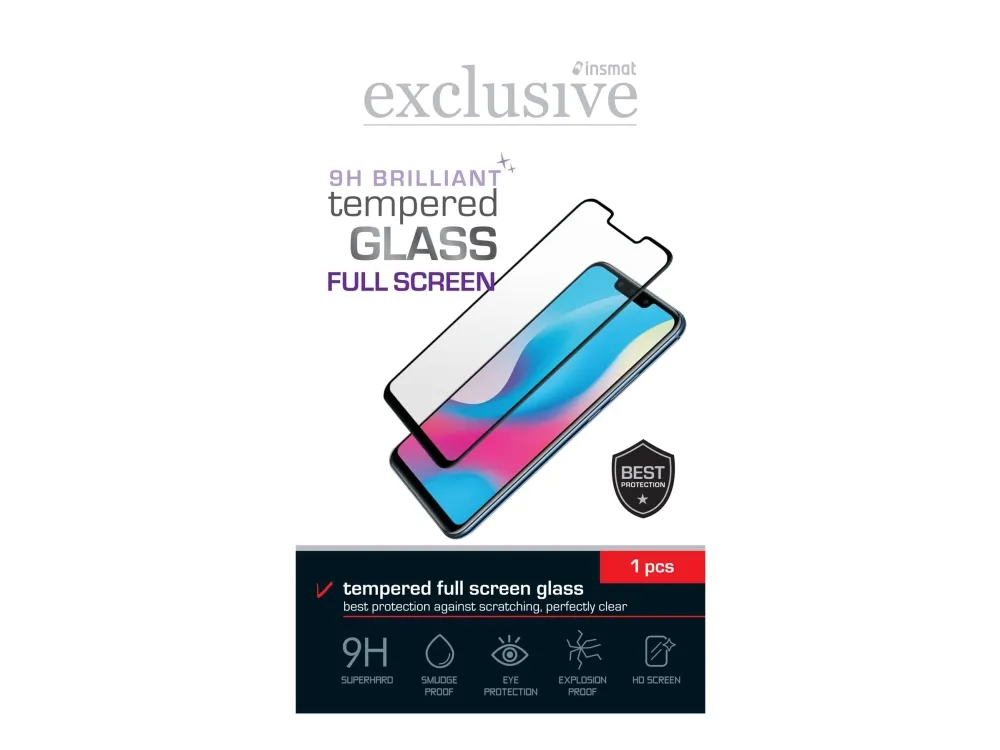 Insmat Full Screen Brilliant Glass - screen protector for mobile phone
