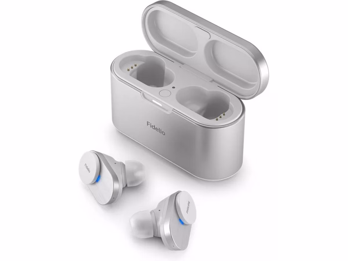 Philips T1WT/00 Fidelio Trådløse Ørepropper, In-Ear (hvit)