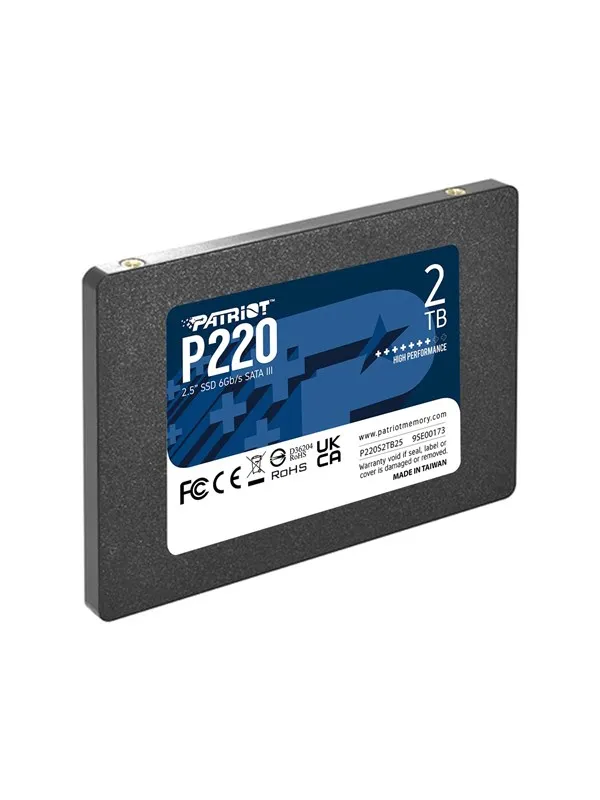 Patriot P220 SSD - 2TB - 2.5" - SATA-600