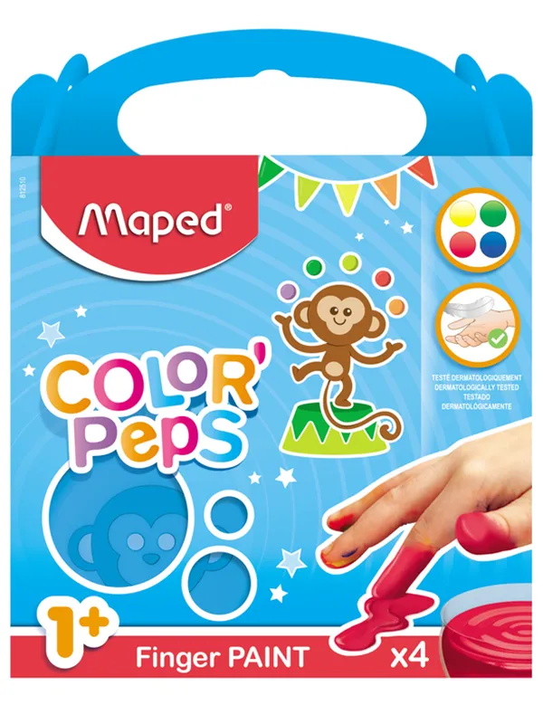 Maped Color'Peps My First Finger paint x4