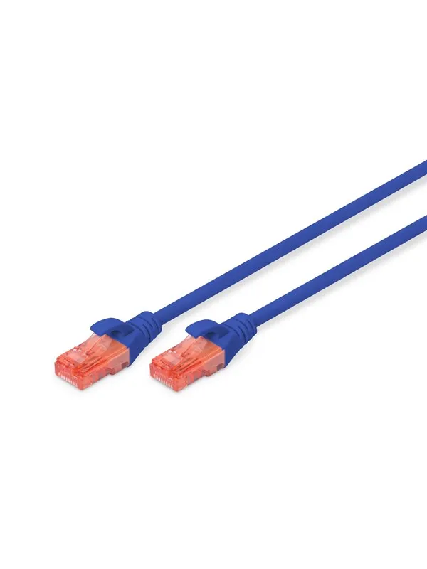 DIGITUS CAT 6 U-UTP Patch Cord - 3m - Blå - 3m