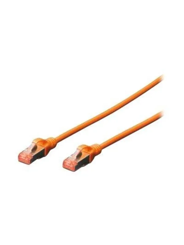 DIGITUS patch cable - 50 cm - orange RAL 2008 - 0.5m
