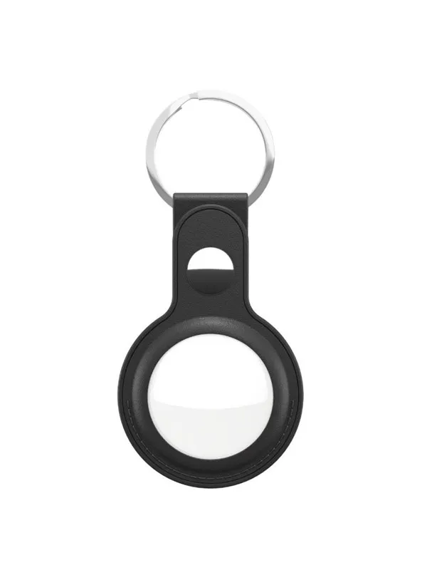 KeyBudz Leather Keyring for AirTag 2-pack