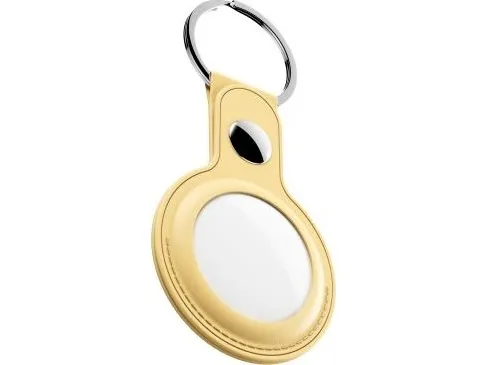 KeyBudz Leather Keyring for AirTag 2-pack