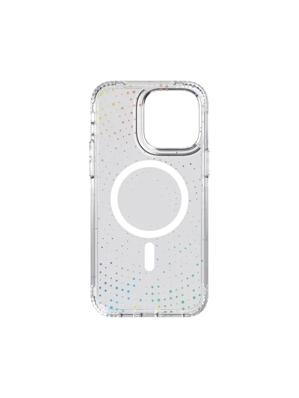 Tech21 Evo Sparkle MagSafe iPhone 14 Pro Max Clear
