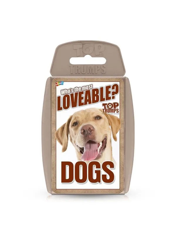Winning Moves Dogs Top Trumps Card Game (ENGLISH)