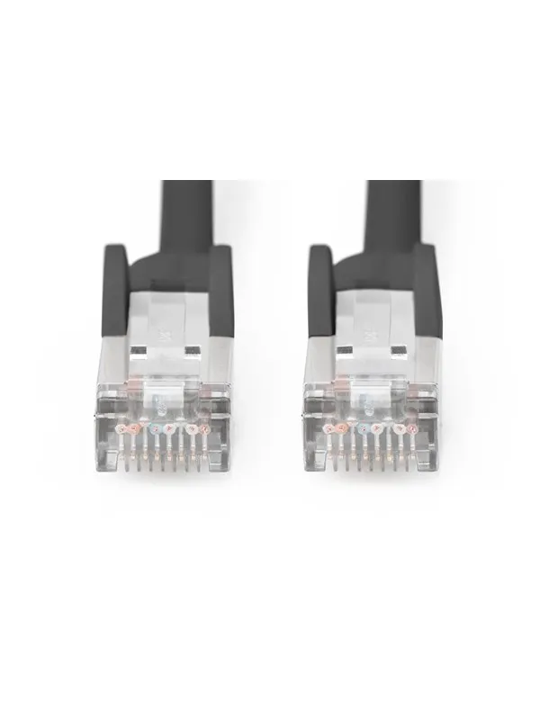 DIGITUS CAT 6 S-FTP Patch Cable - 3m - Svart - 3m