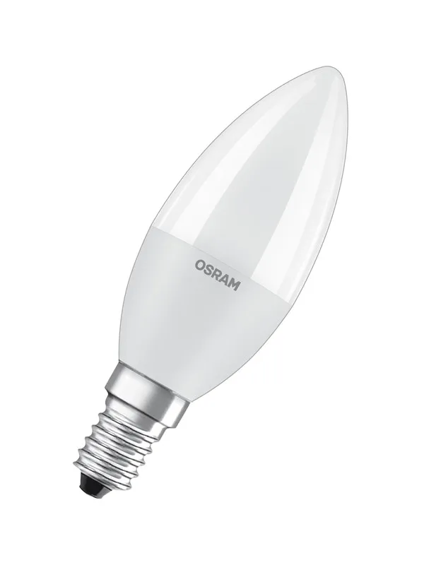 Osram LED-lyspære Candle 7W/827 (60W) Frosted E14