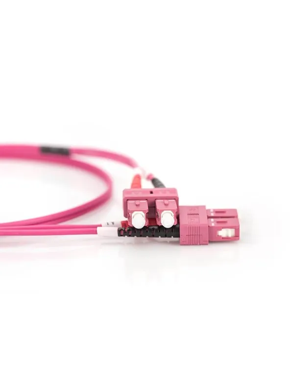 DIGITUS Fiber Optic Multimode Patch Cord - 3m - 3m