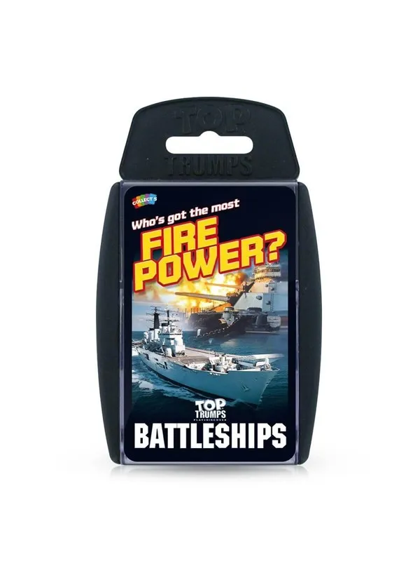 Winning Moves Battleships Top Trumps Card Game (ENGLISH)