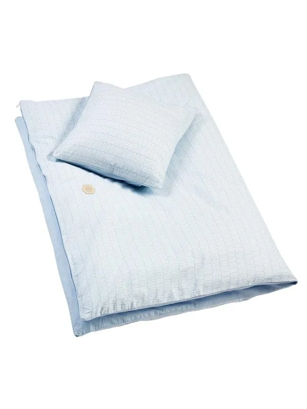 Filibabba Baby bedlinen GOTS - Indian nordic blue - SWEDISH