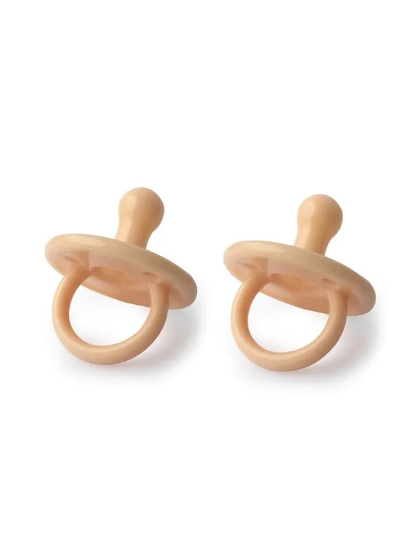 Filibabba Silicone pacifier 2-pack - Peach