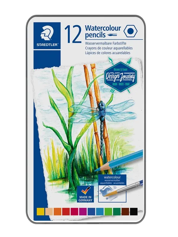 Staedtler Coloured pencil aqu 12pcs 100% PEFC