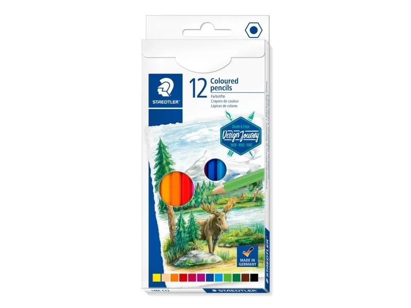 Staedtler Coloured pencil 12pcs     100% PEFC