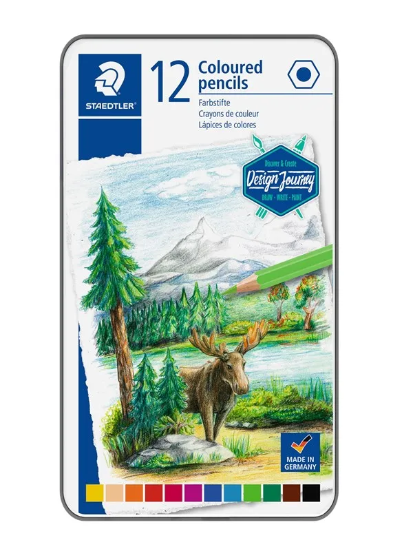Staedtler Coloured pencil 12pcs     100% PEFC