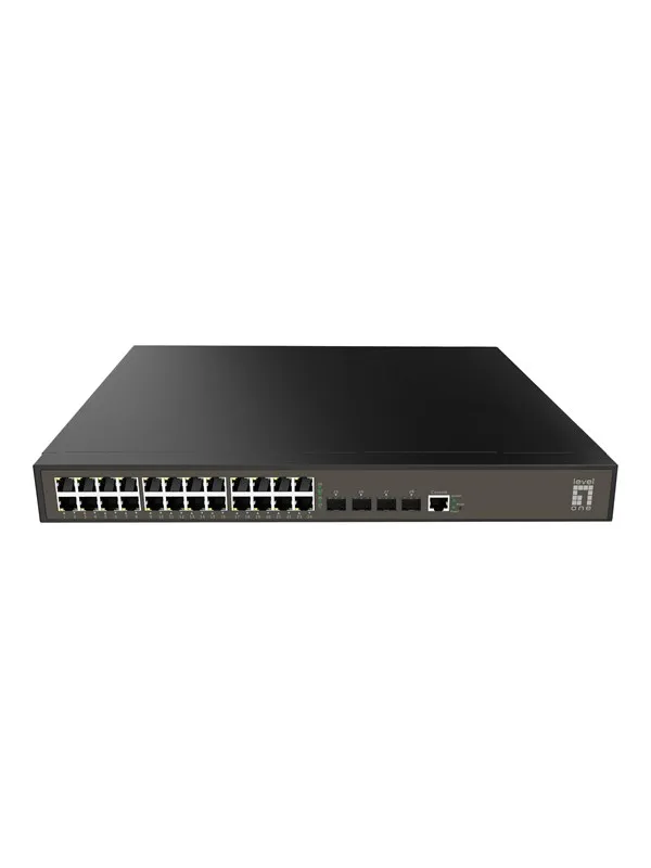 LevelOne GEL-2871 - switch - 28 ports - Managed - rack-mountable