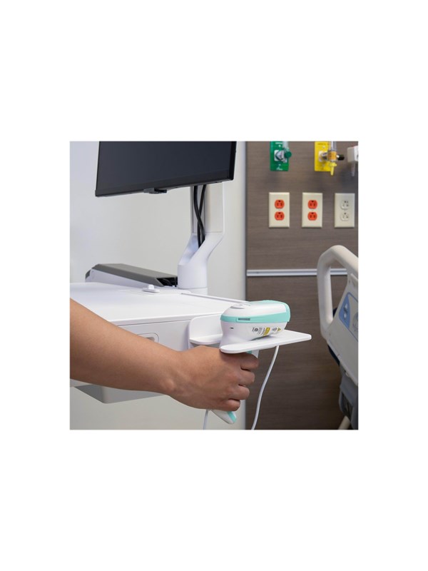 Ergotron - mounting component - for barcode scanner - wired - white - Max - recommended for