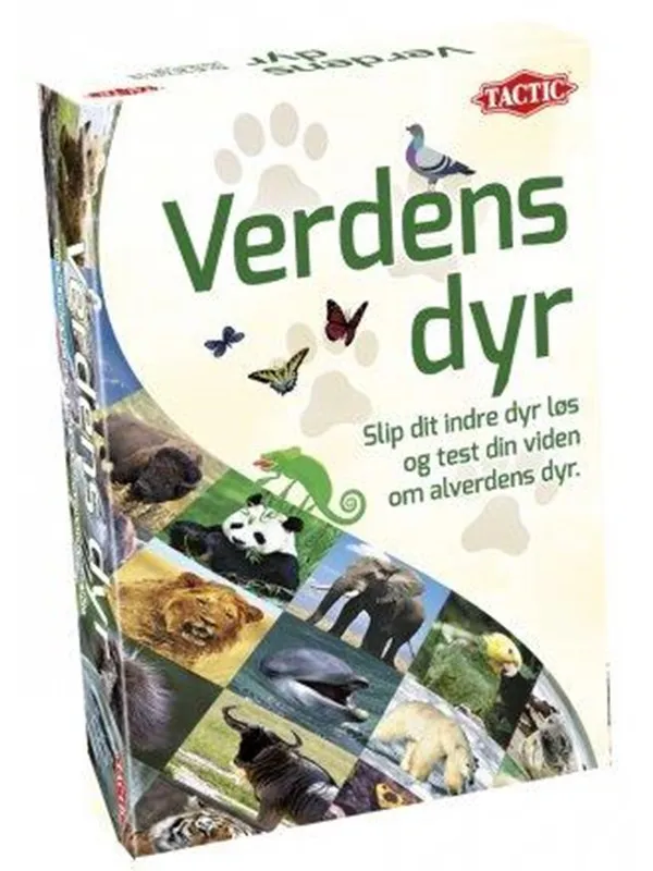 Tactic Animals of the World card game (DK)
