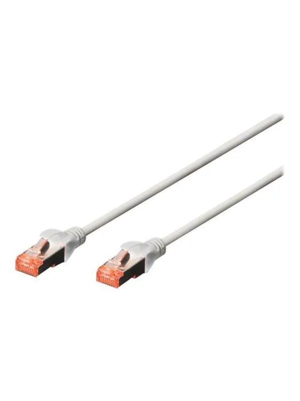 DIGITUS Professional patch cable - 5 m - grey - Grå - 5m