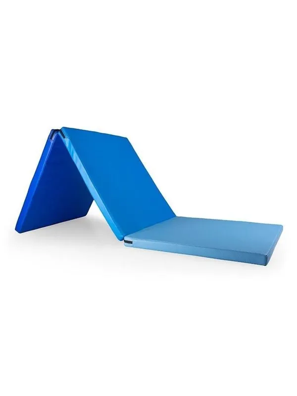 Gymstick Foldable Gym Mat 180 x 60 x 4cm Blue