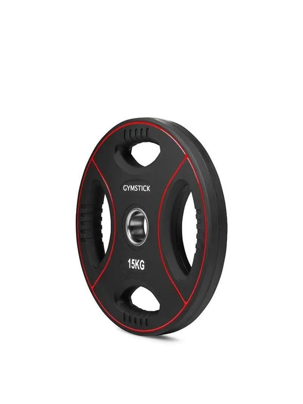 Gymstick Pro PU Weight Plate 15kg / single