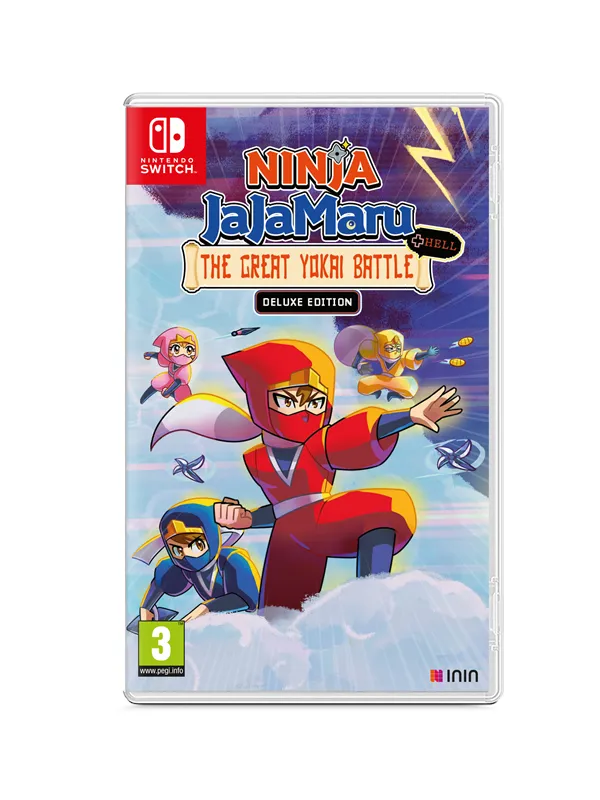 Ninja JaJaMaru: The Great Yokai Battle + Hell - Deluxe Edition - Nintendo Switch - Eventyr