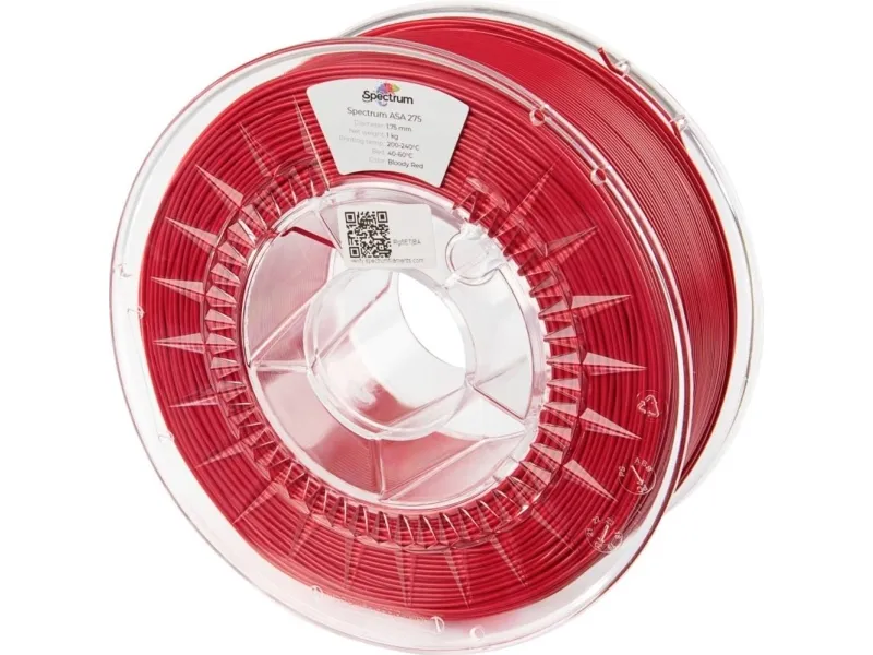 Spectrum 3D Filament / ASA 275 / â 1.75 mm / Bloody Red / 1 kg
