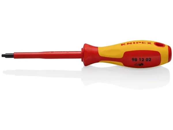 KNIPEX Skrutrekker for Robertson-skruer