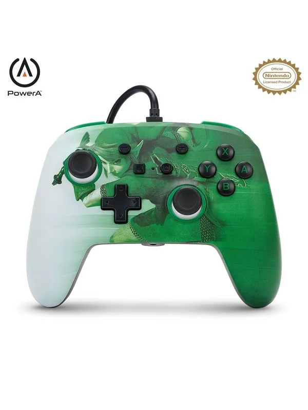PowerA Enhanced Wired Controller for Nintendo Switch - Heroic Link - Wired - Nintendo Switch