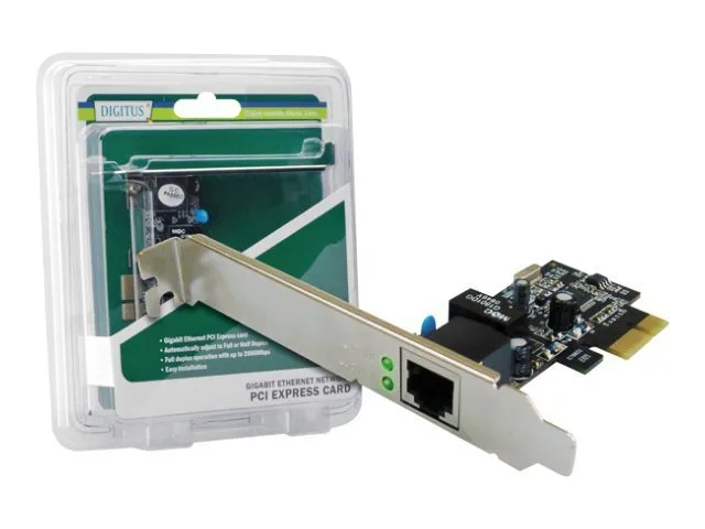 DIGITUS 2-Port Gigabit Ethernet PCI Express Card