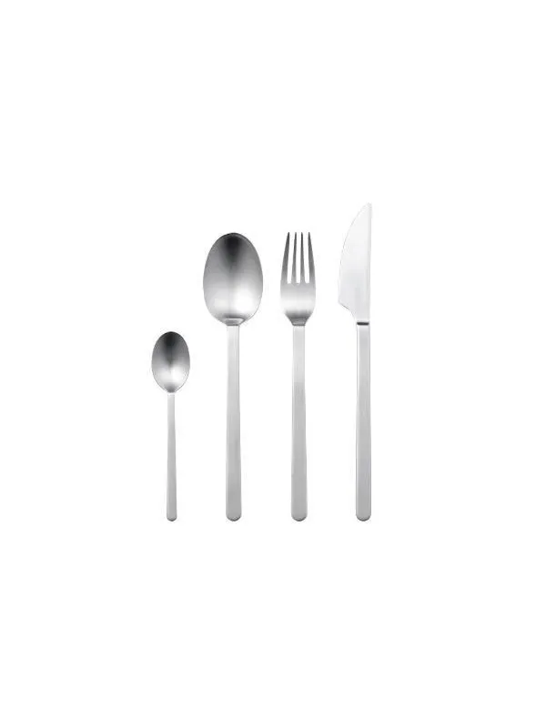 Gense Cutlery set Norm 16 pcs Matt steel