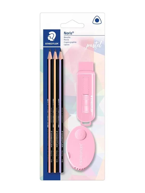 Staedtler Pencil set slim Pastel    100% PEFC