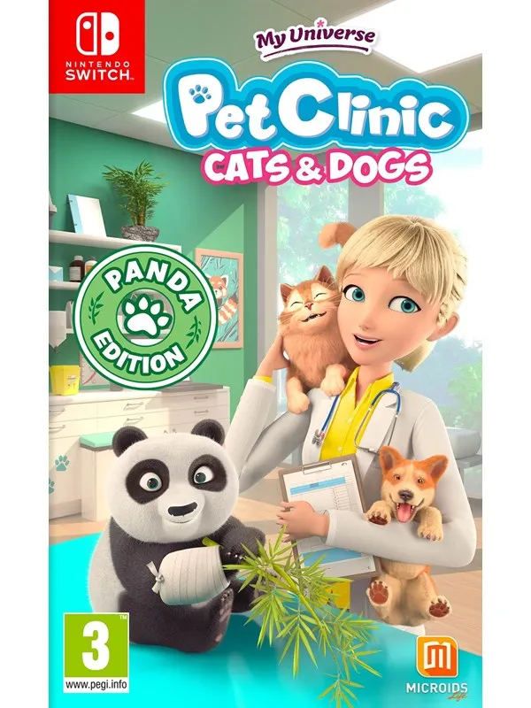 My Universe: Cats + Dogs Pet Clinic - Panda Edition - Nintendo Switch - Virtual Life
