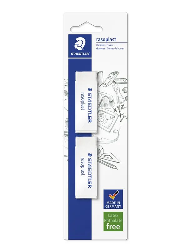 Staedtler raso plast eraser blister