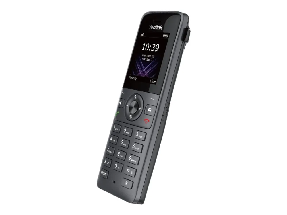 Yealink W73P - cordless VoIP phone with caller ID - 3-way call capability
