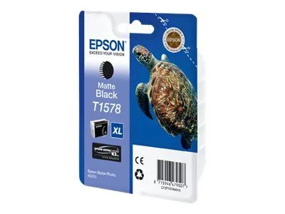 Epson T1578 - XL - matte black - original - ink cartridge