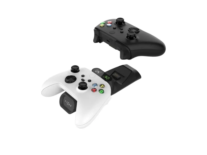 FIXED Dual Charger Xbox One S/X & Elite - Black - Wired - Microsoft Xbox One
