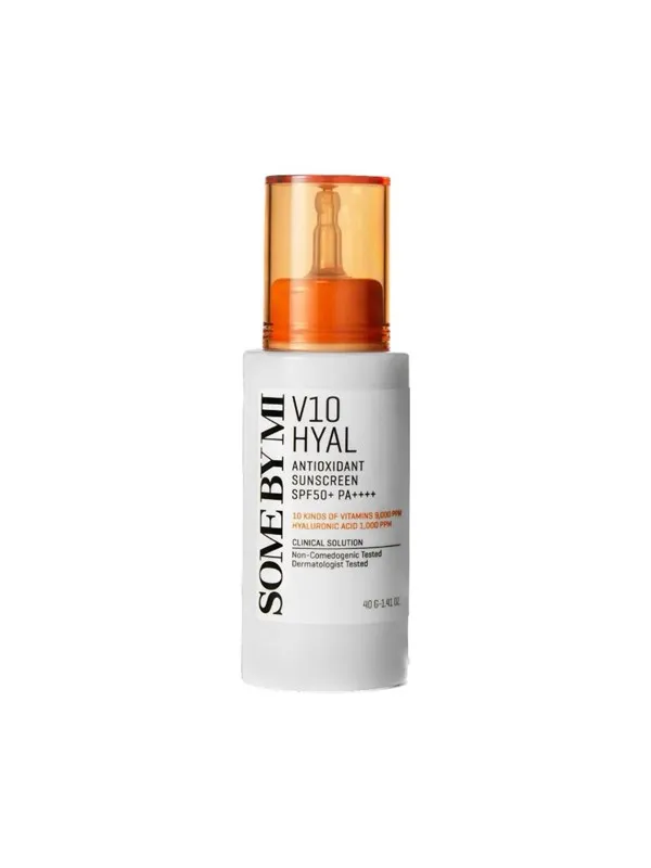SOME BY MI - V10 Hyal Antioxidant Sunscreen SPF50+ PA++++ 40ml