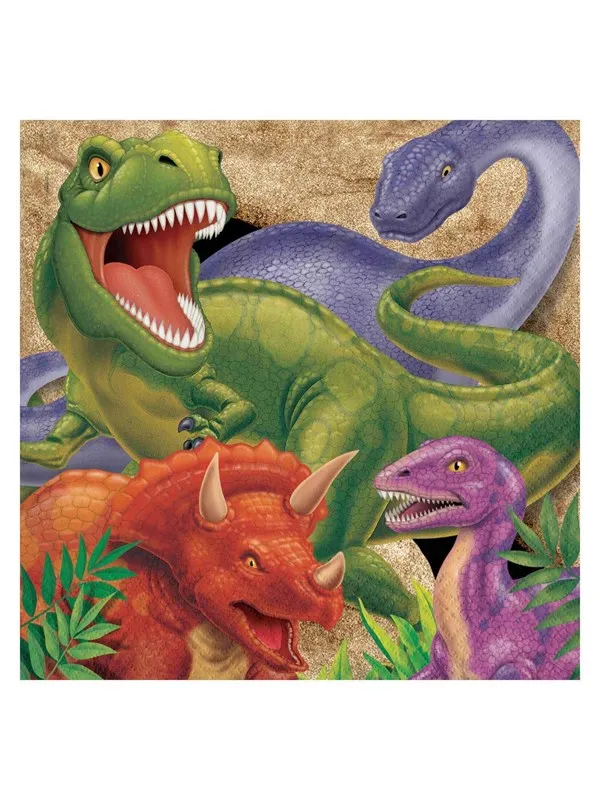 Haza Witbaard - Dino Napkins 16pcs.