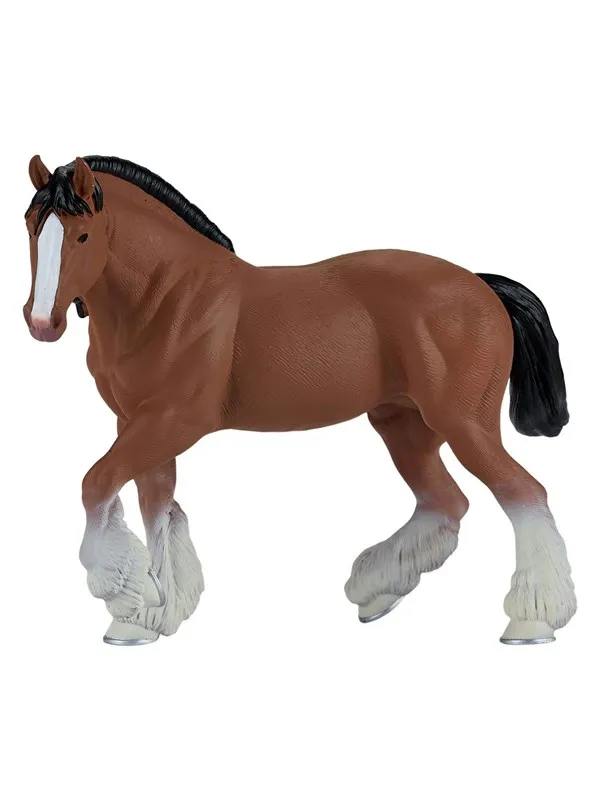 Mojo - Horse World Brown Clydesdale Horse - 381084