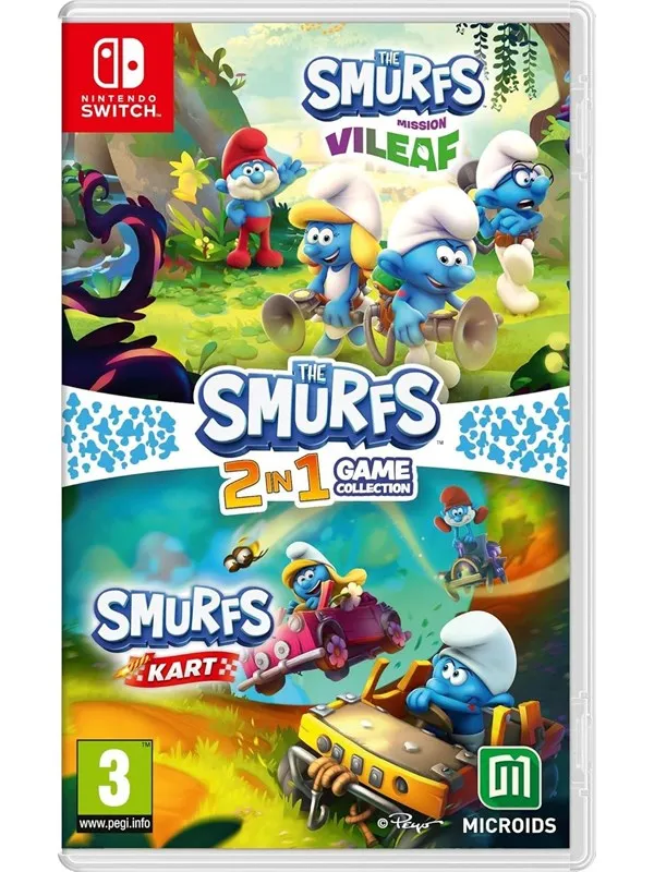 Smurfs 2 in 1 Game Collection - Nintendo Switch - Action