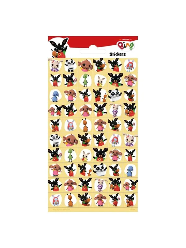Totum - Sticker sheet Bing 60 pcs.