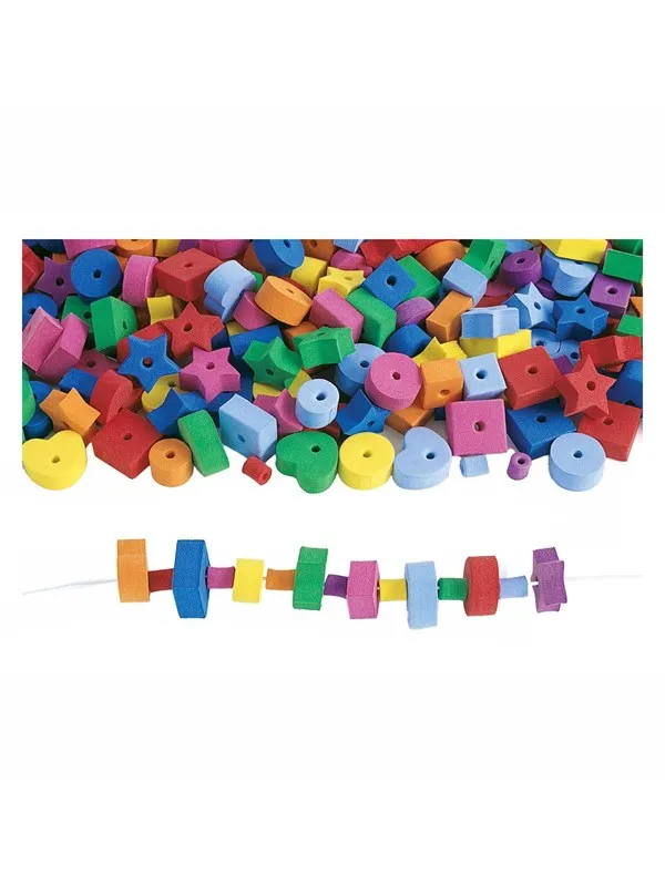 Colorations - Foam Figures Bead Set 500pcs.